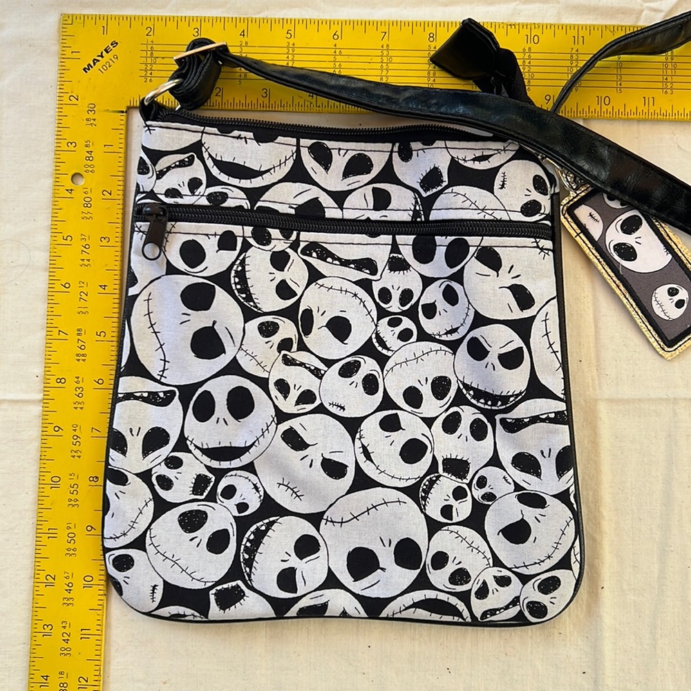 Crossbody bag Top Notch by Design Nightmare Before Christmas Jack Heads